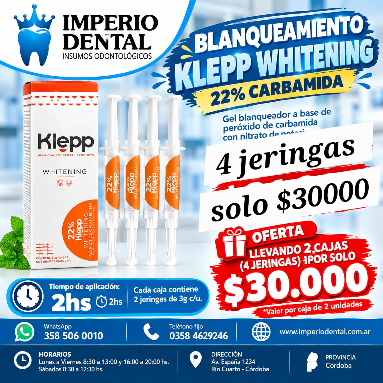 OFERTA BLANQUEM KLEPP