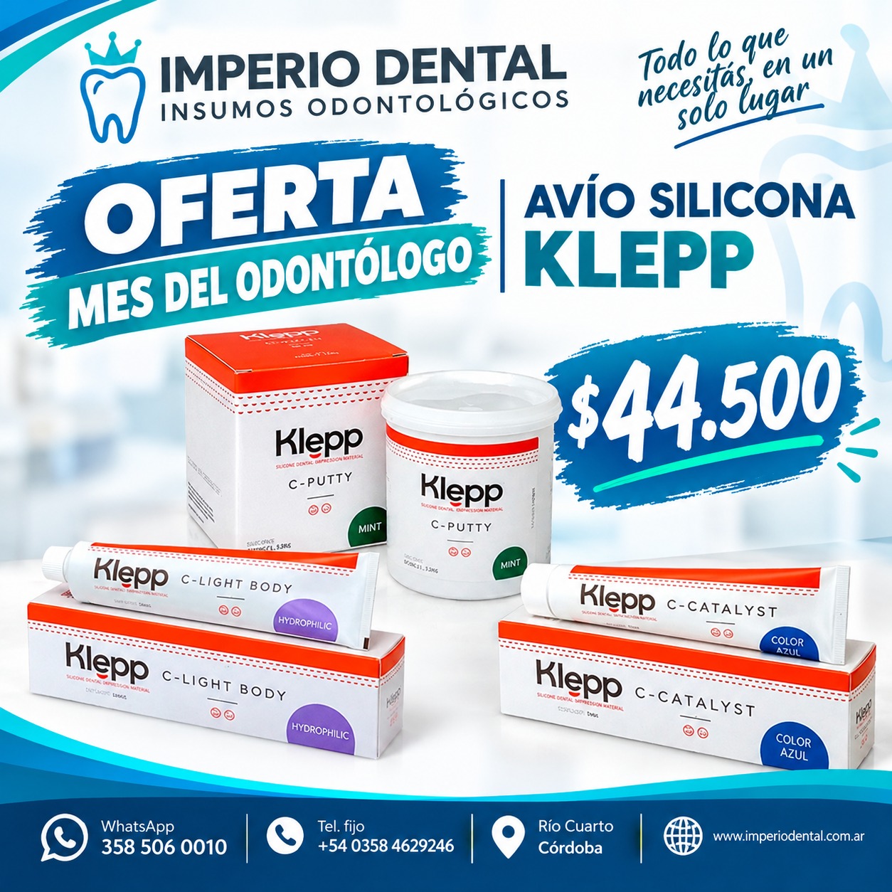 OFERTA SILICONA KLEPP