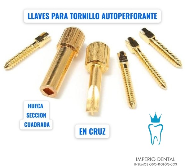 LLAVE PARA TORNILLO AUTOPERFORANTE TIPO DENTATUS